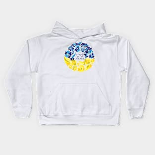 Stand with Ukraine Kids Hoodie